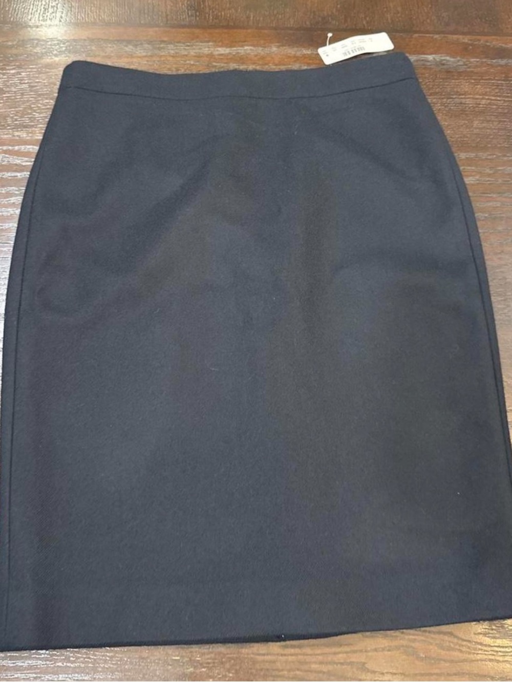 J. Crew Classic Black Women's wool Pencil Skirt 6